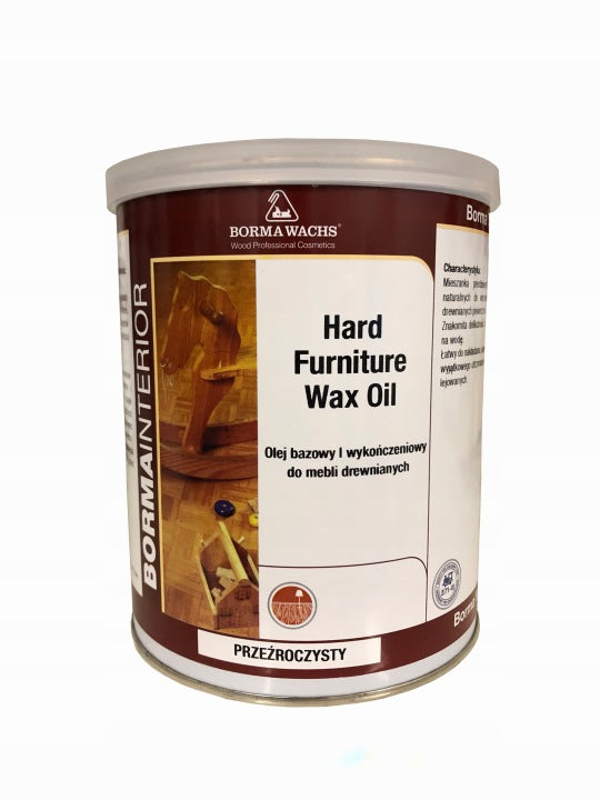 Borma Wachs Hard Furniture Wax Oil for Wood and Furniture