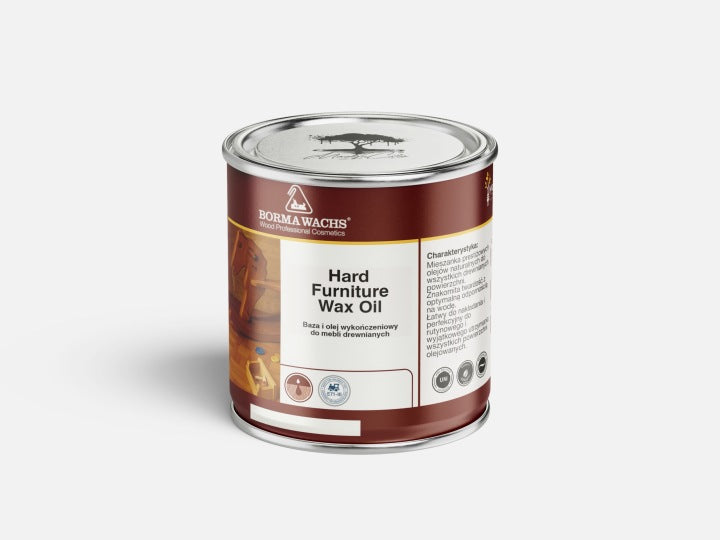 Clear Oil Wax for Wood and Furniture 175 ml