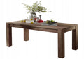 Large 180 cm Solid Rosewood Dining Table in Grey Finish